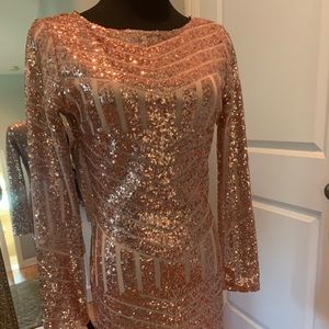 Sequins cocktail dress